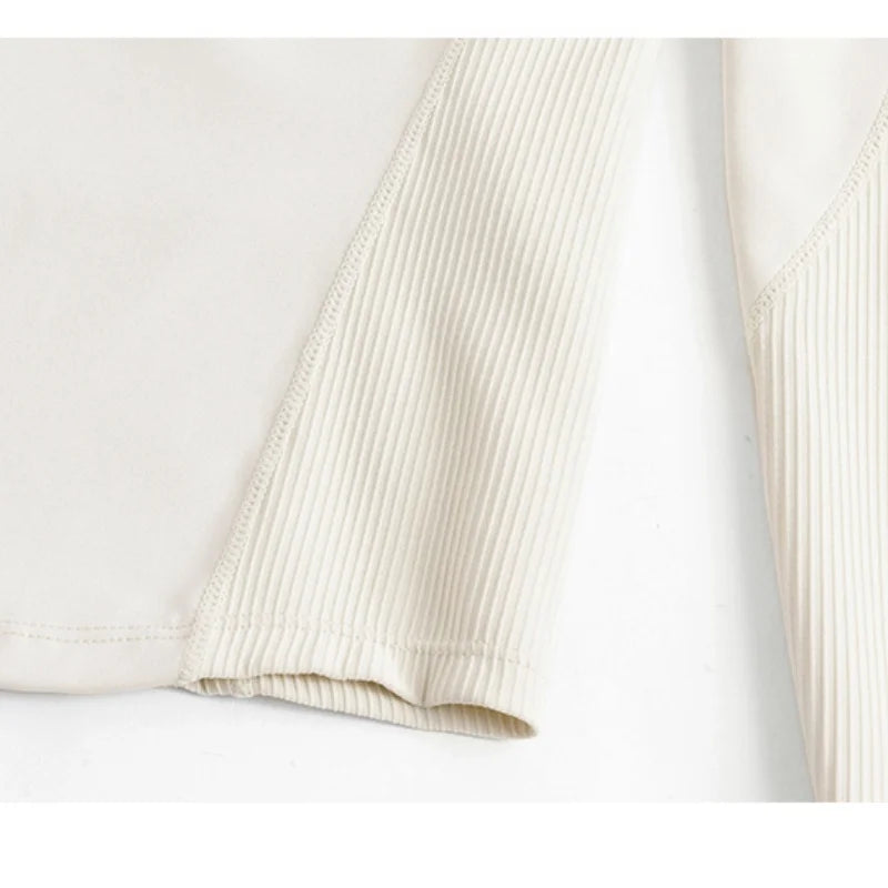 Quarter-Zip Long-Sleeve Top