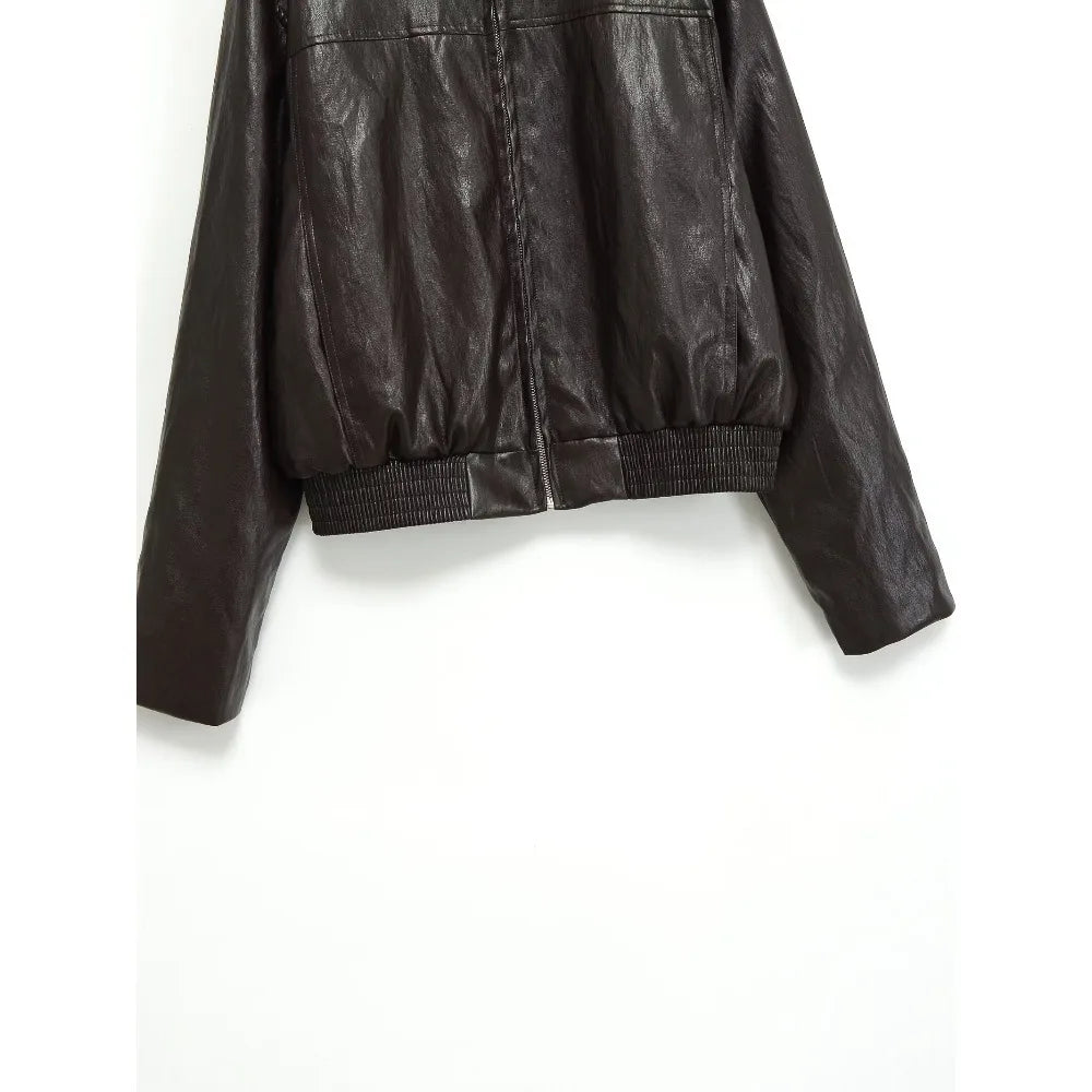 Cropped Moto Bomber