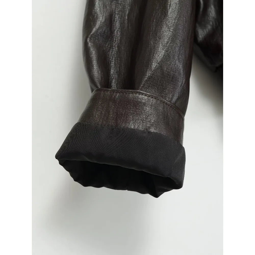 Cropped Moto Bomber