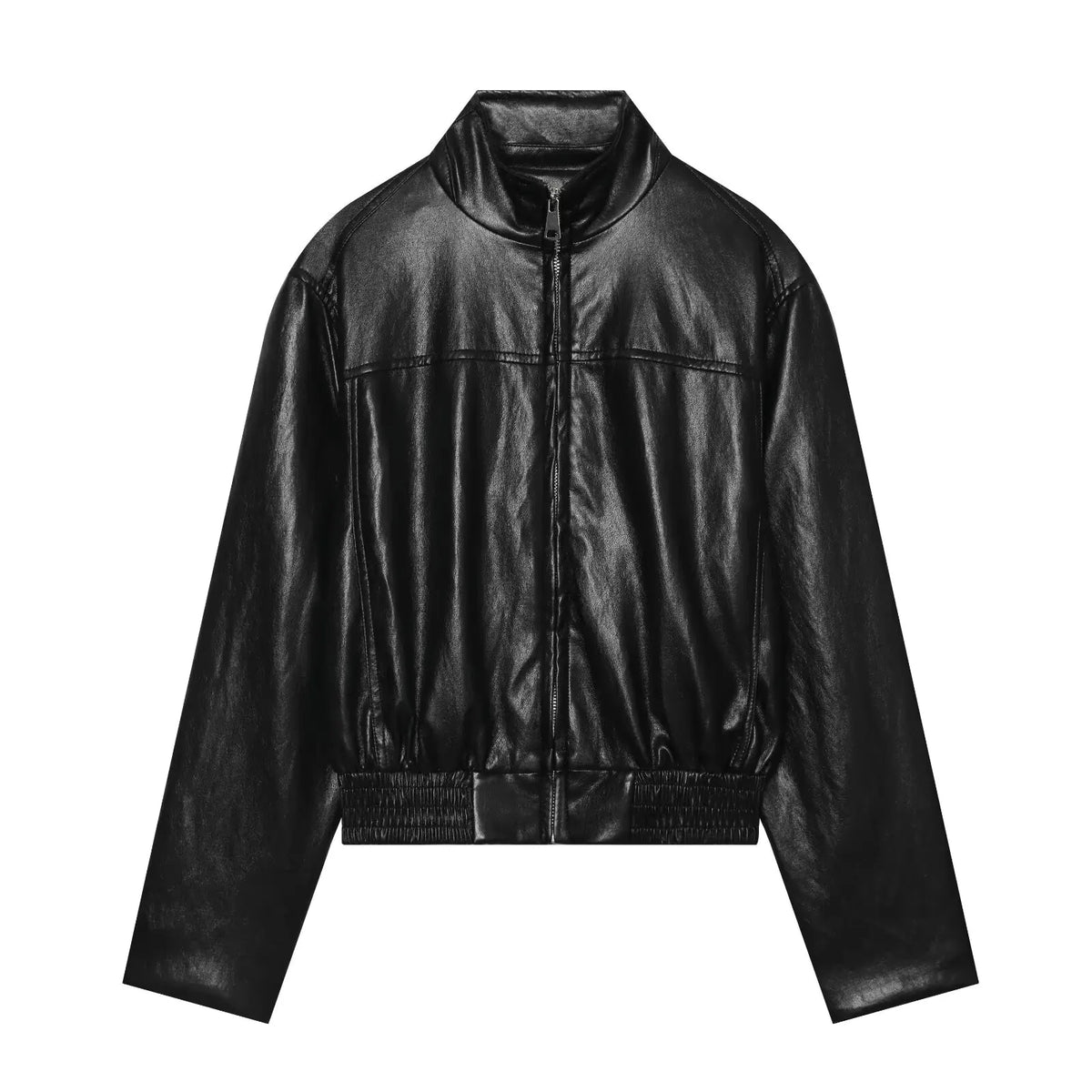 Cropped Moto Bomber